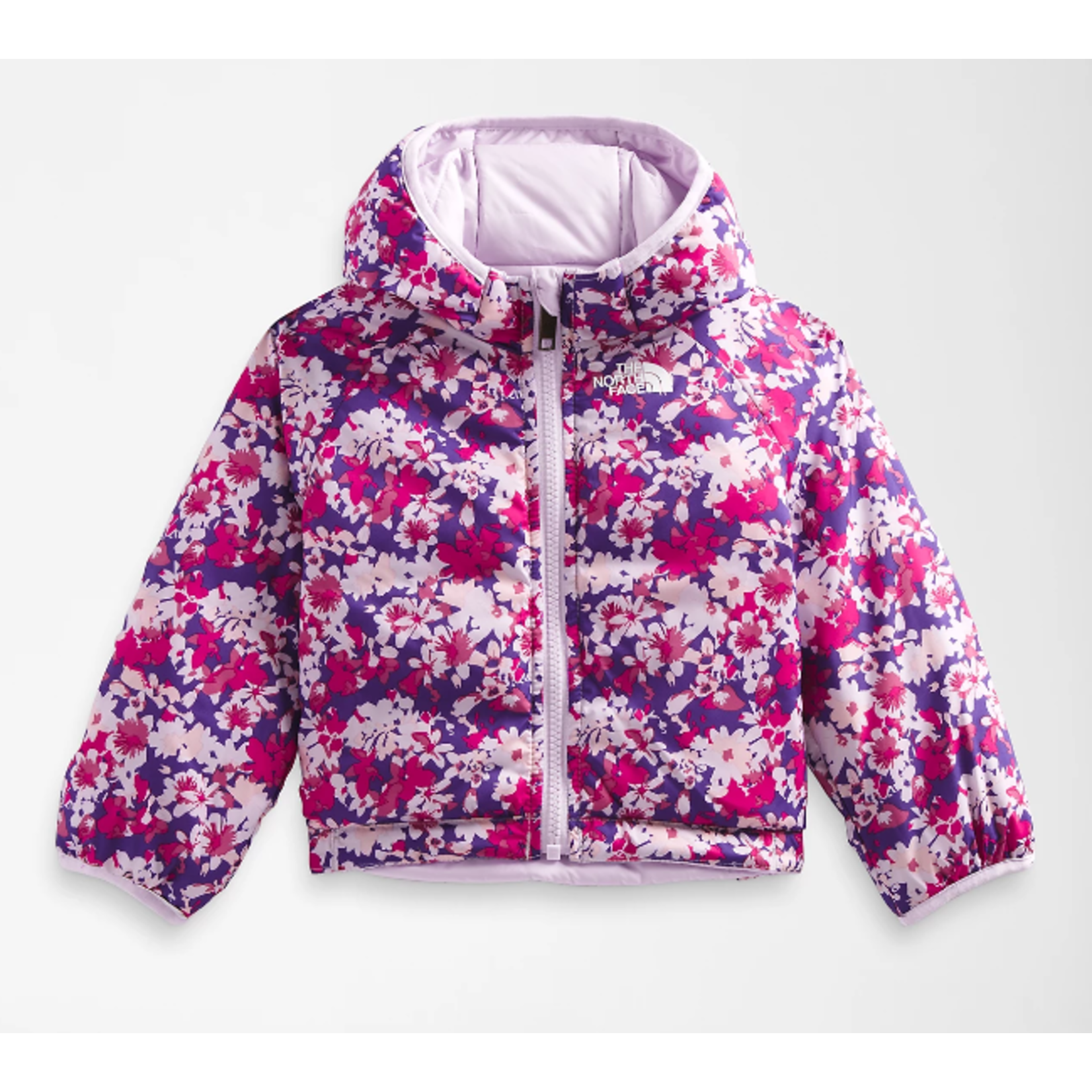 The North Face Baby Reversible Fog Perrito Lavender Grow Children\'s Boutique Jacket 