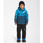 The North Face Kids Freedom Insulated Jacket - Acoustic Blue Triangle Camo Print