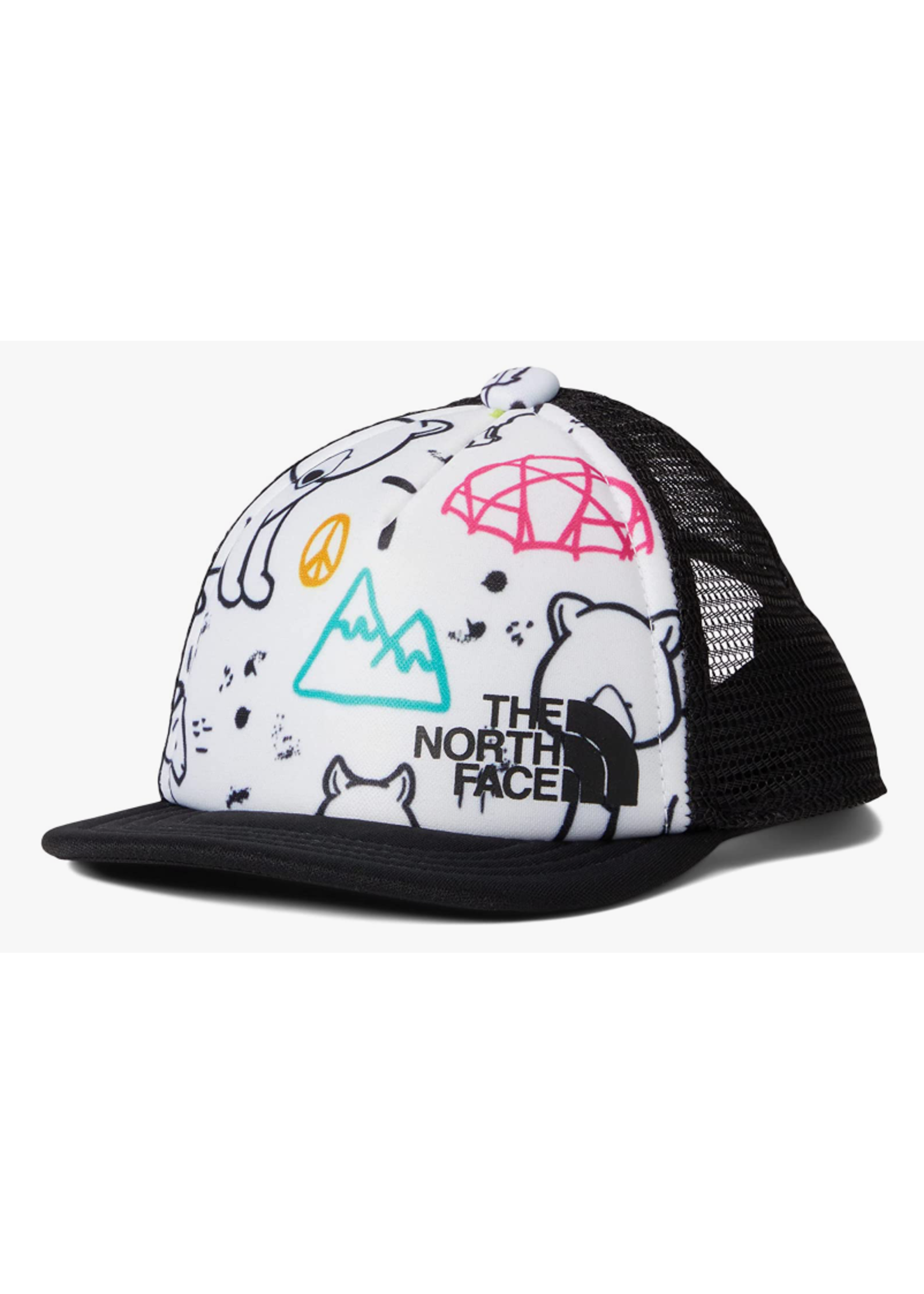 The North Face Littles Trucker Hat White Critter Camp