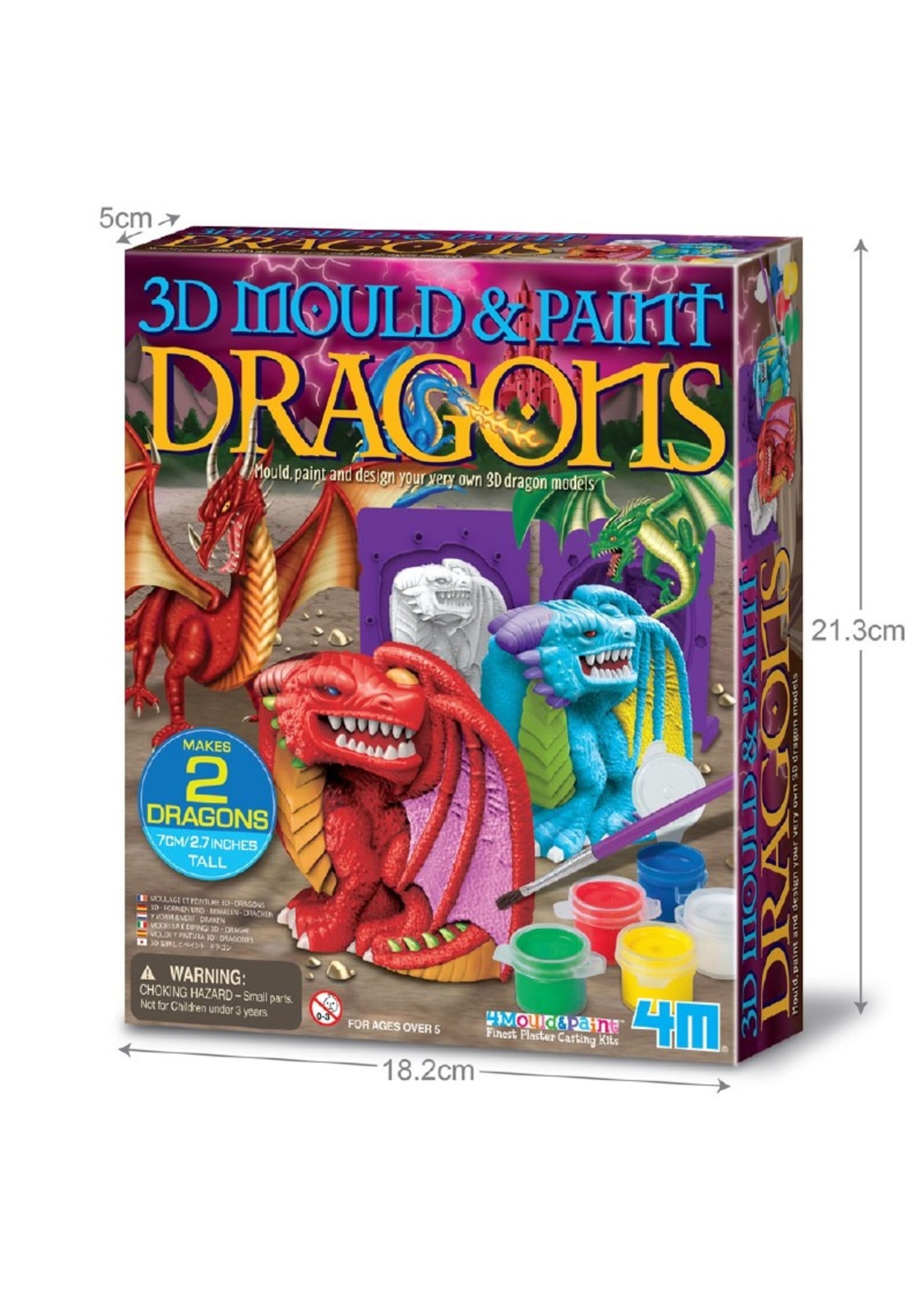 4M Mould and Paint Dragons