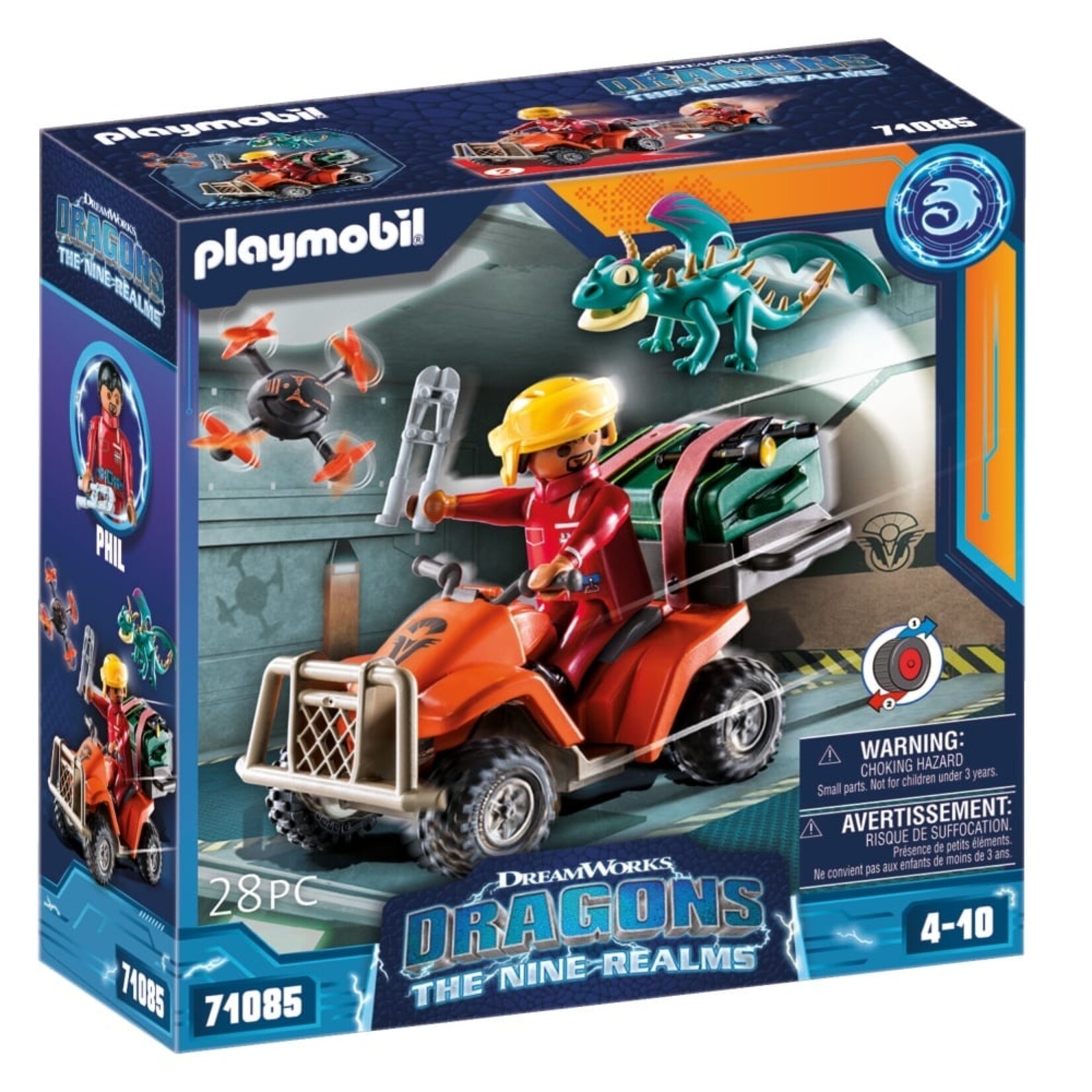 Playmobil Dragons Nine Realms: Icaris Quad