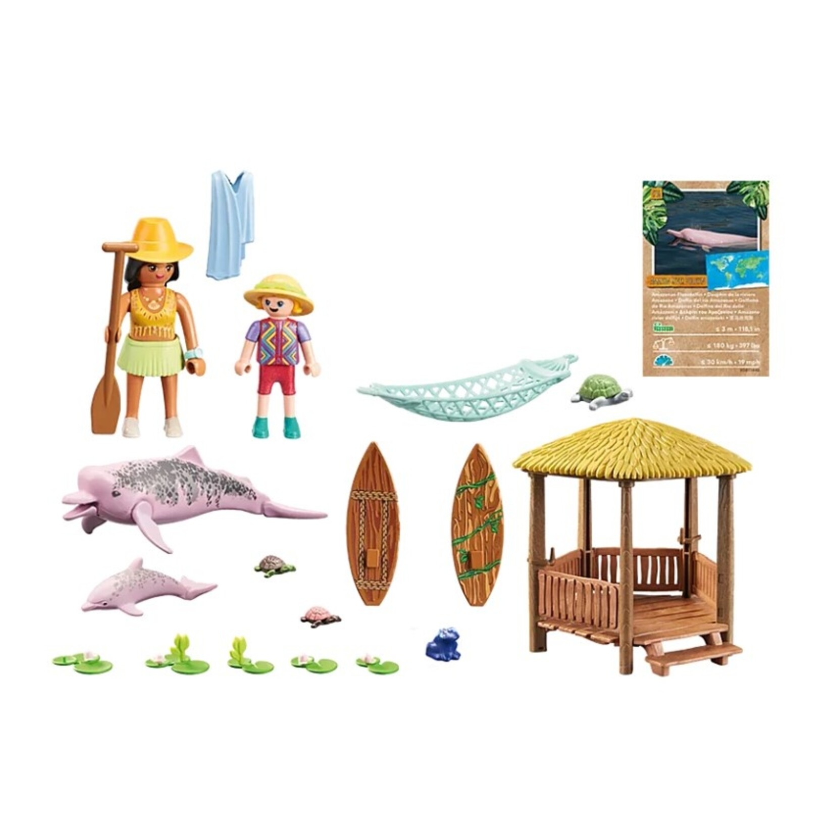 Playmobil Wiltopia: Paddling Tour with Dolphins