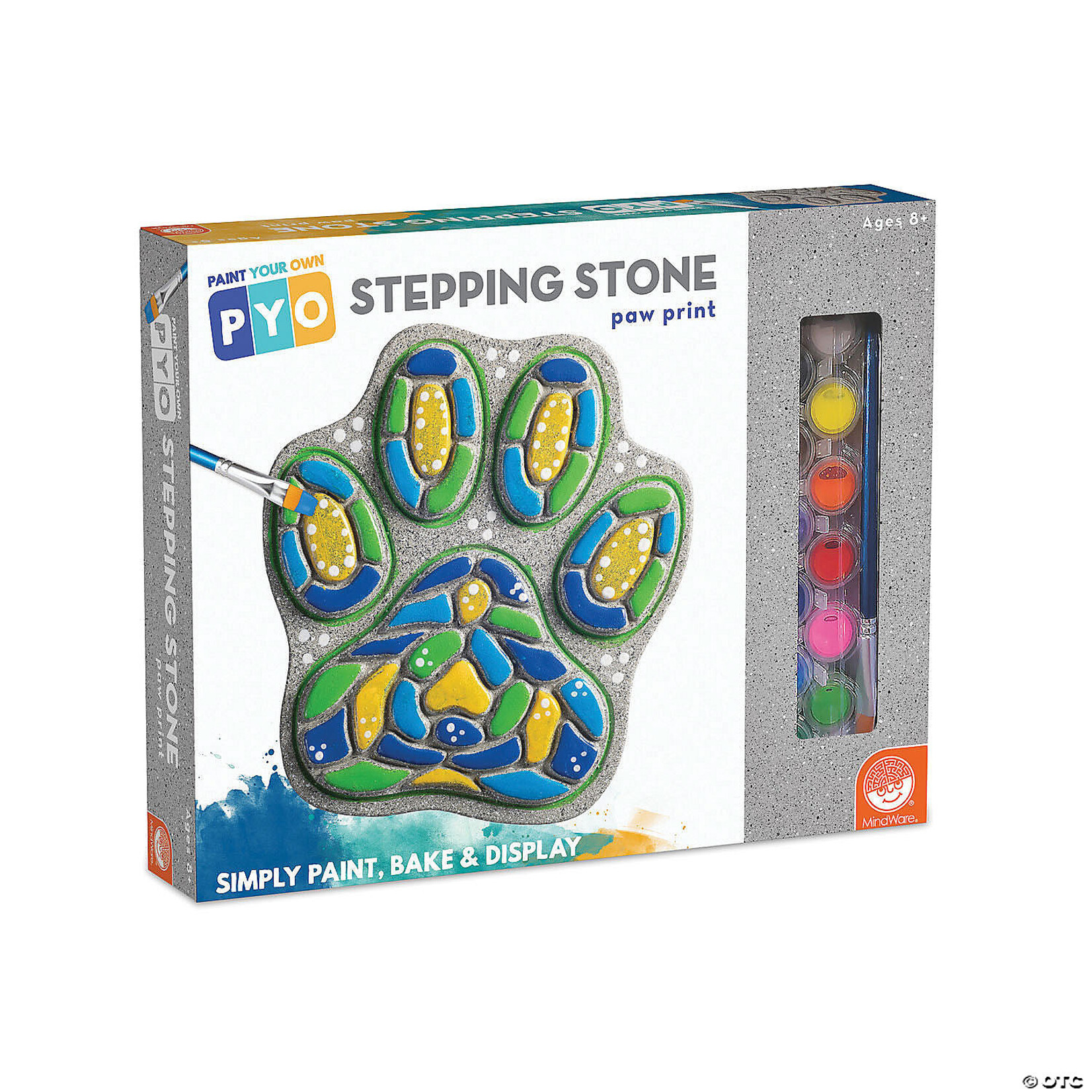 MindWare Paint Your Own Stepping Stone - Paw Print