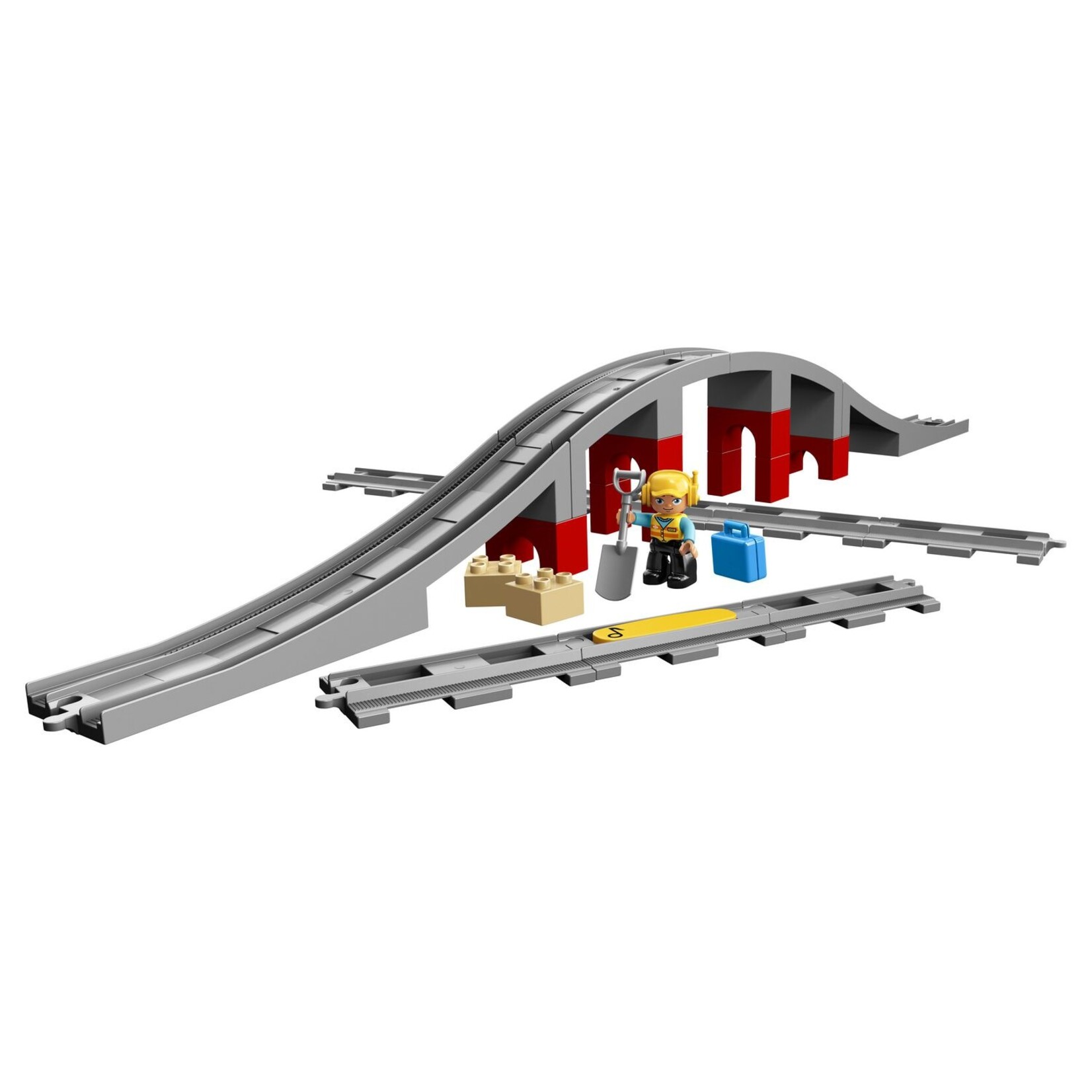 LEGO Duplo - train bridge and tracks