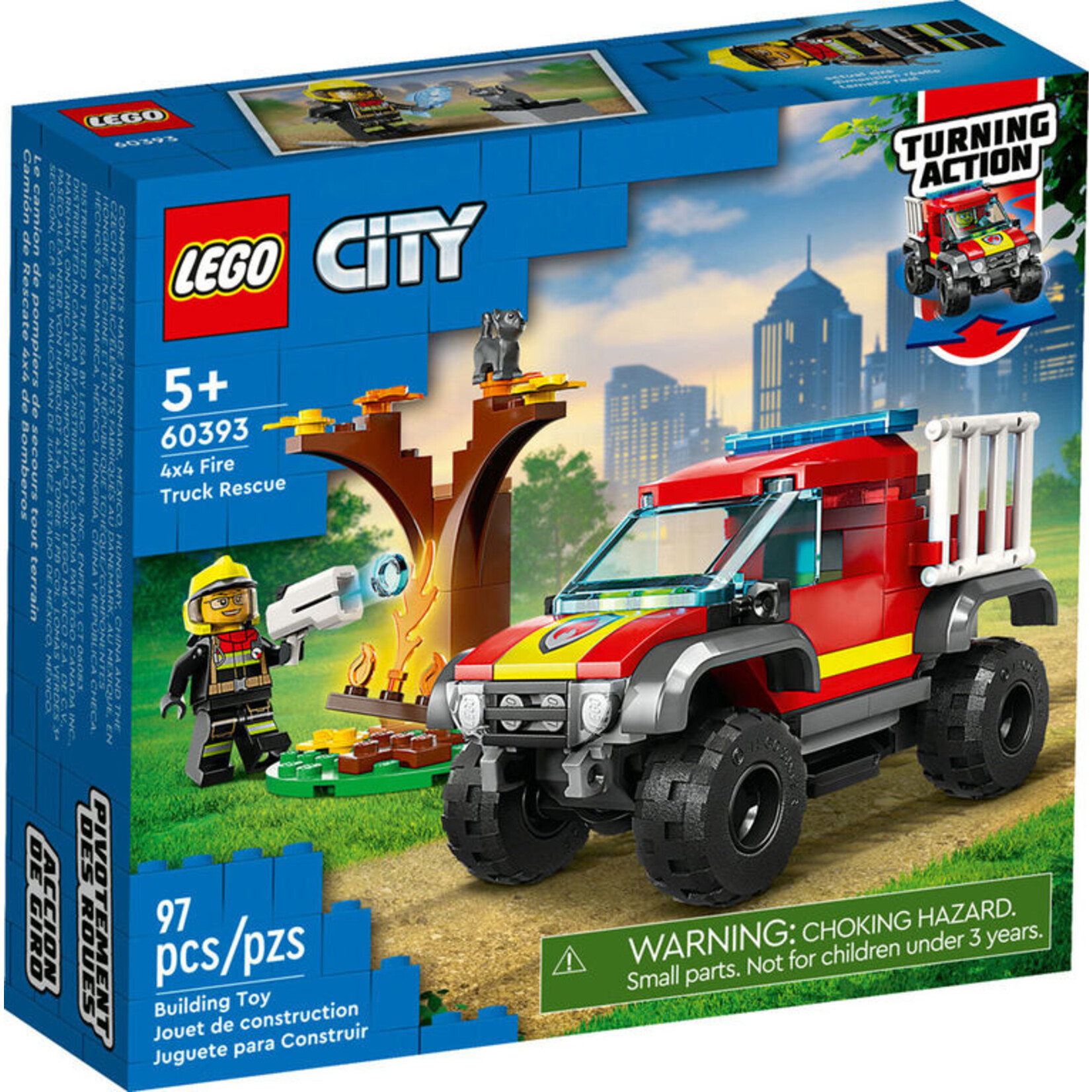 LEGO City 4x4 Fire Rescue Truck