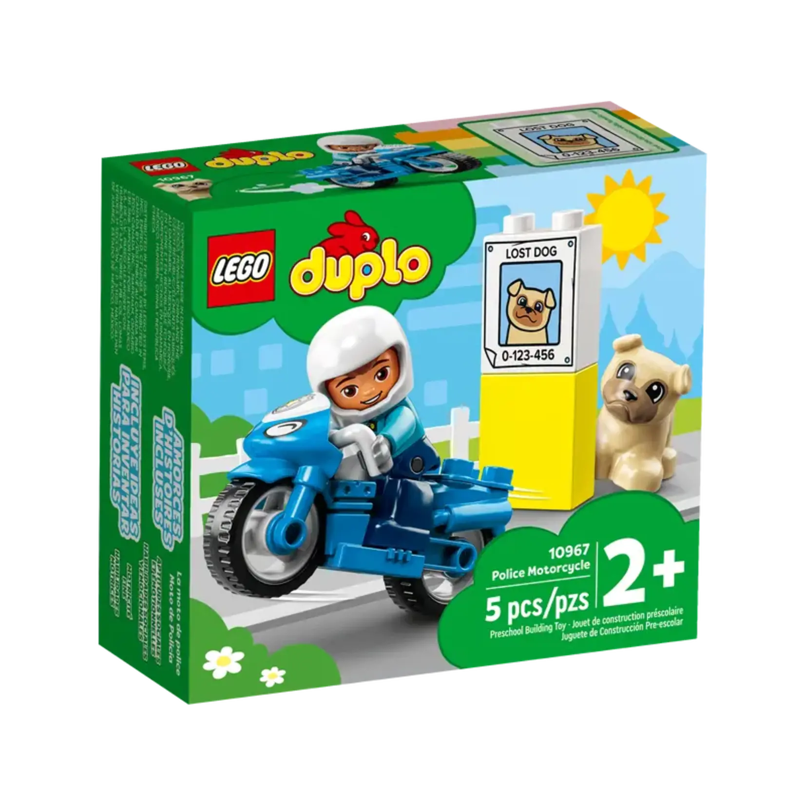 LEGO Duplo, police motorcycle