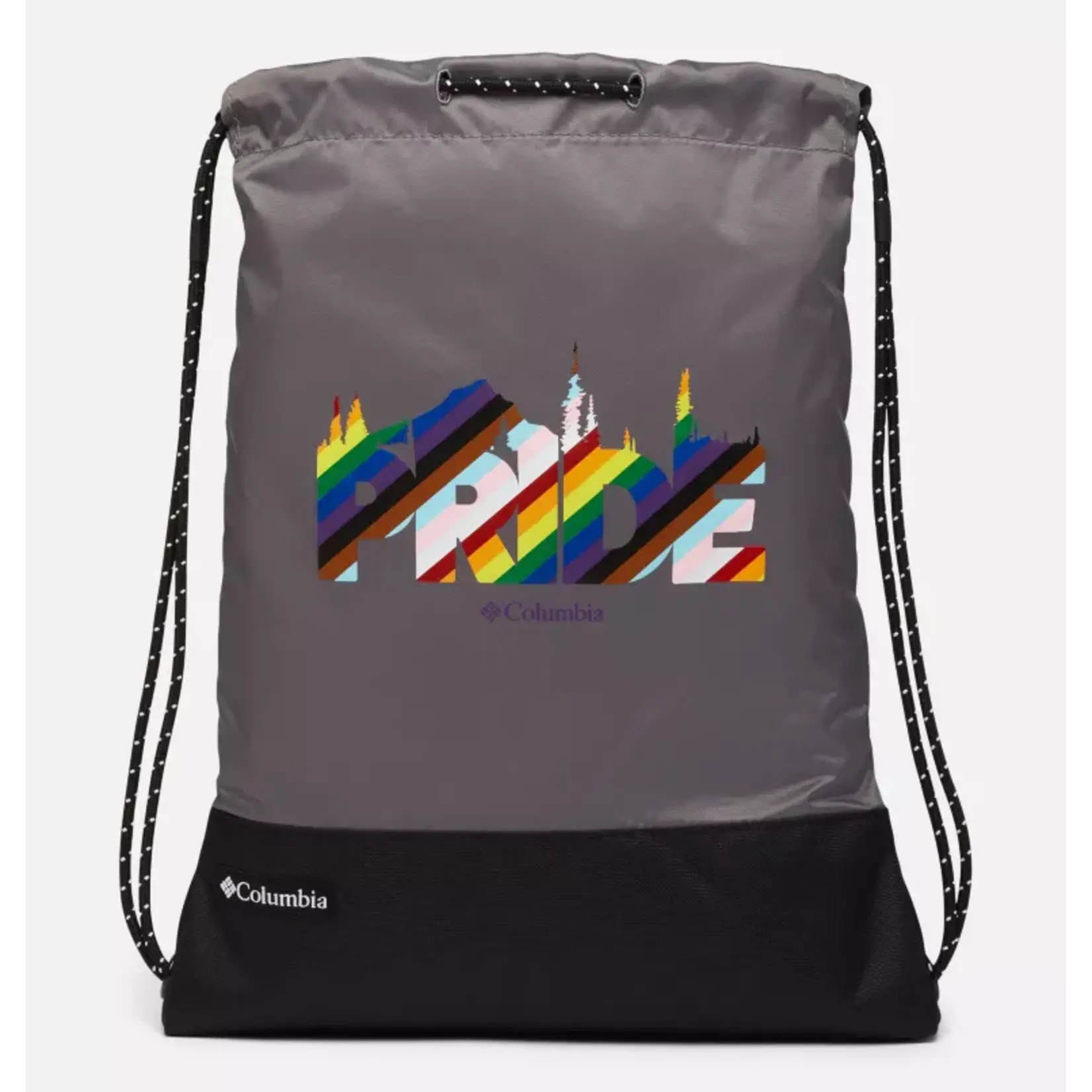 Columbia Zigzag Drawstring Pack City Grey Black