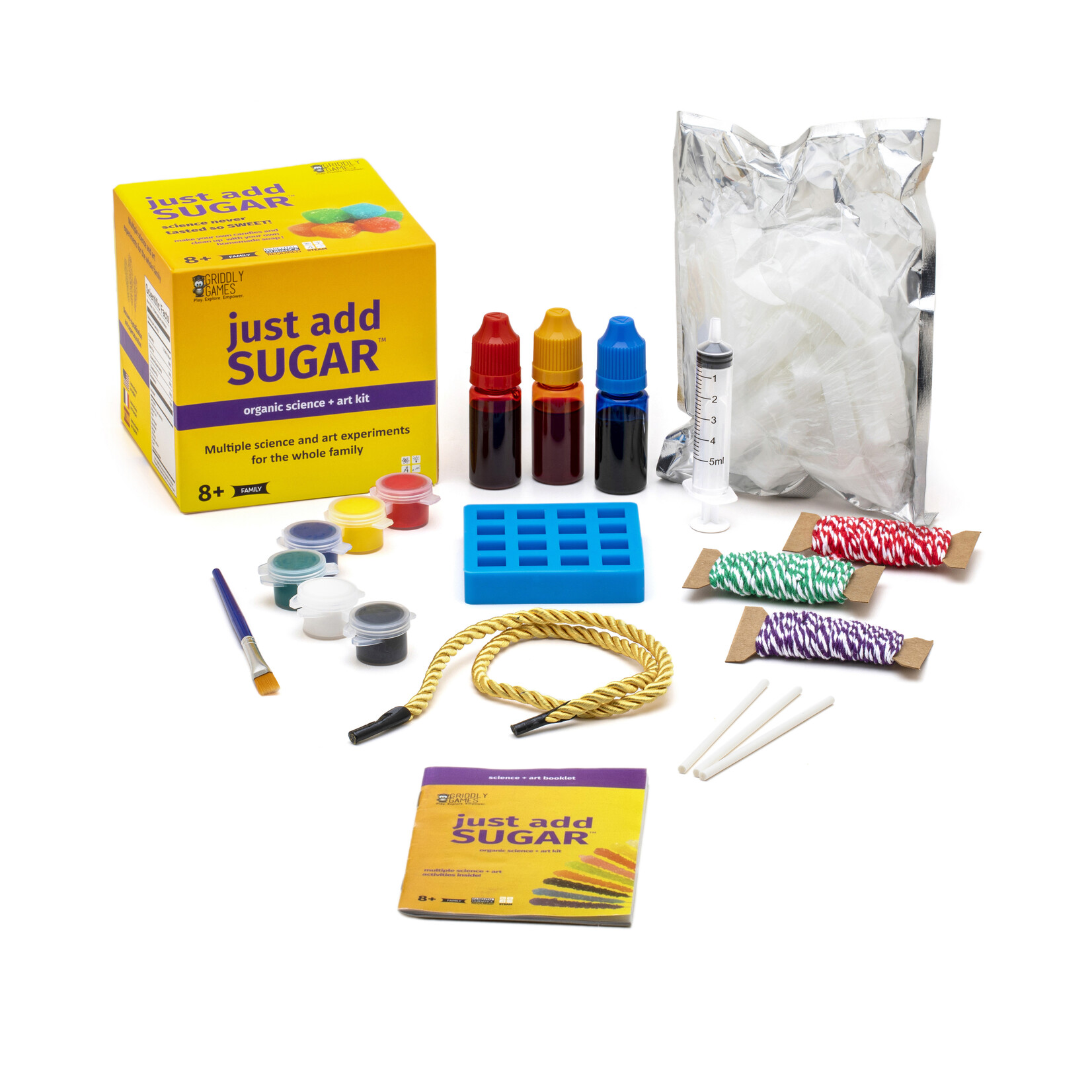 Griddly Games Just add sugar - organic science and art kit