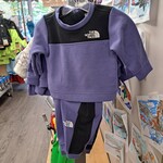 The North Face TNF baby tech crew set, cave blue
