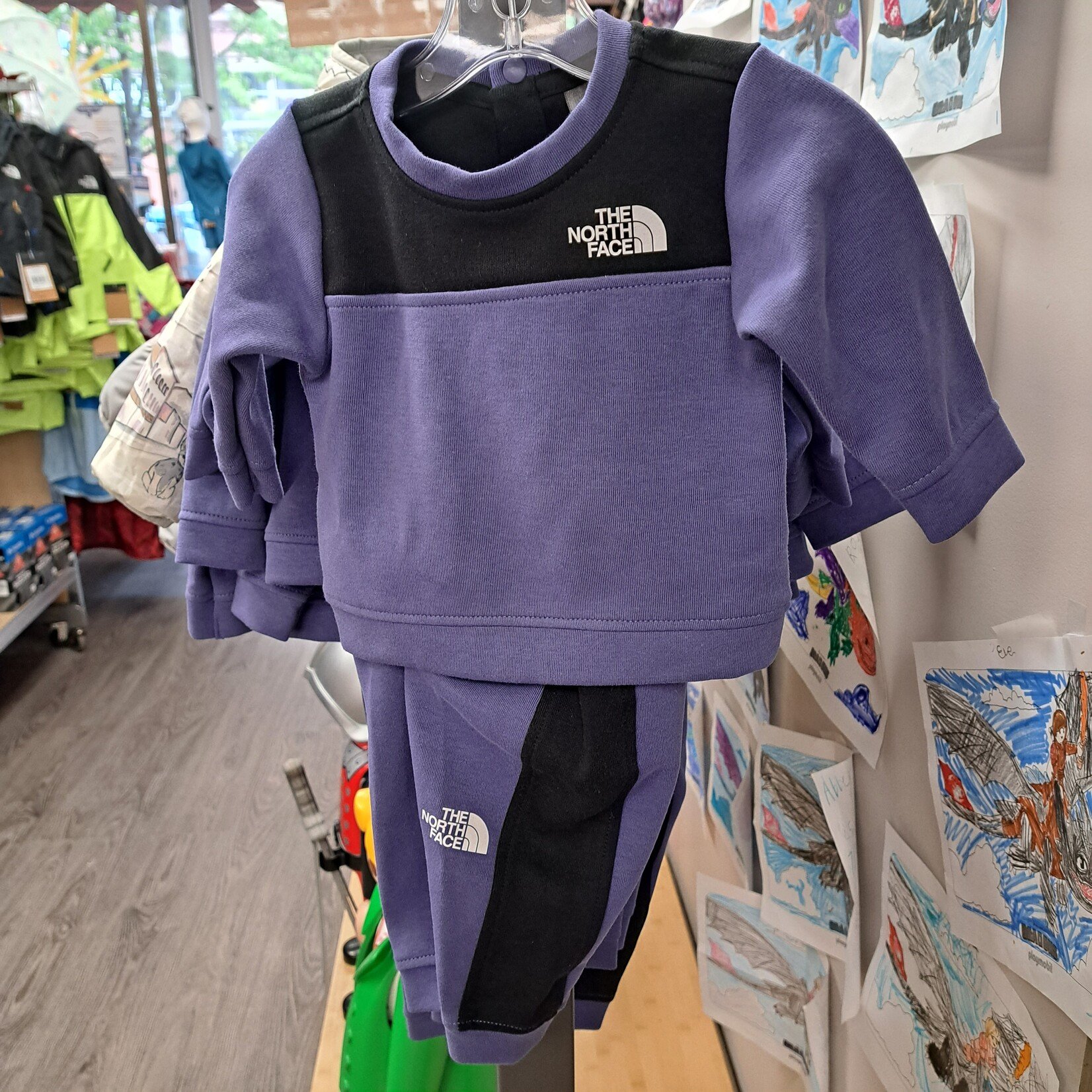 Baby north hot sale face tracksuit