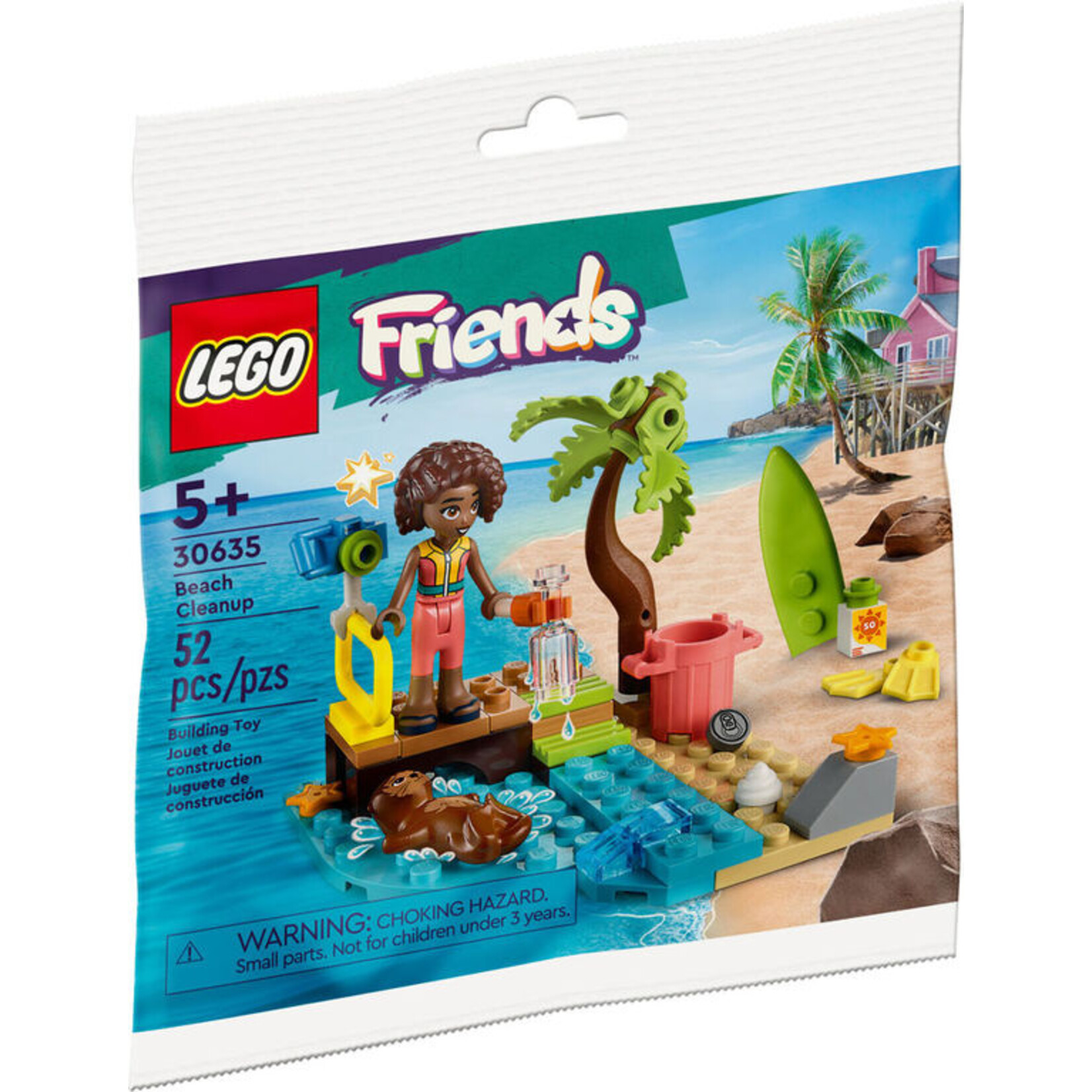 LEGO Lego friends beach clean up, 52pcs