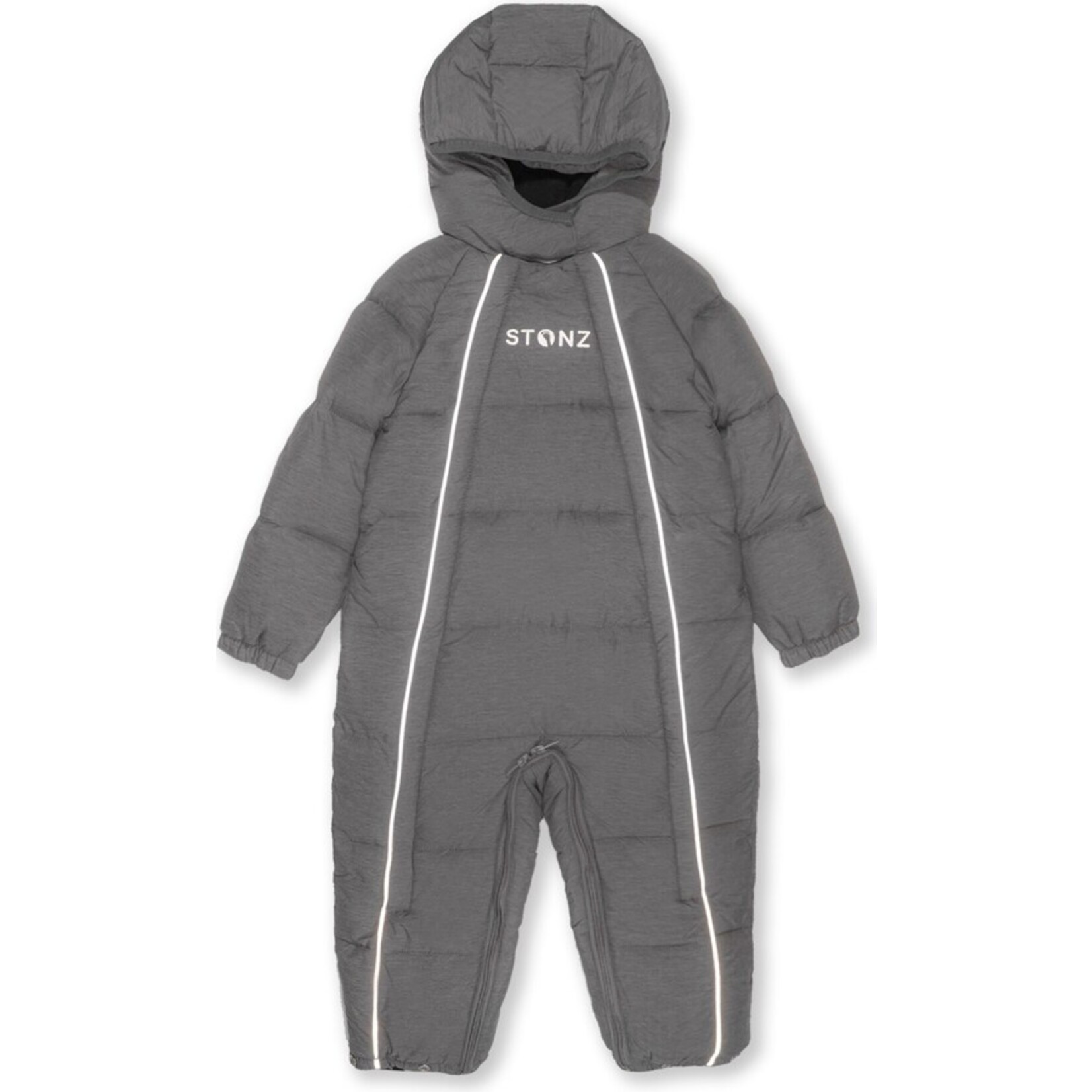 Stonz Snow Suit Puffer Heather Grey