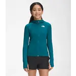 The North Face Girls’ Amphibious Full-Zip Sun Hoodie Blue Coral