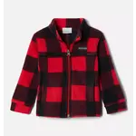 Columbia Boys’ Infant Zing™ III Printed Fleece Jacket Mountain Red Check
