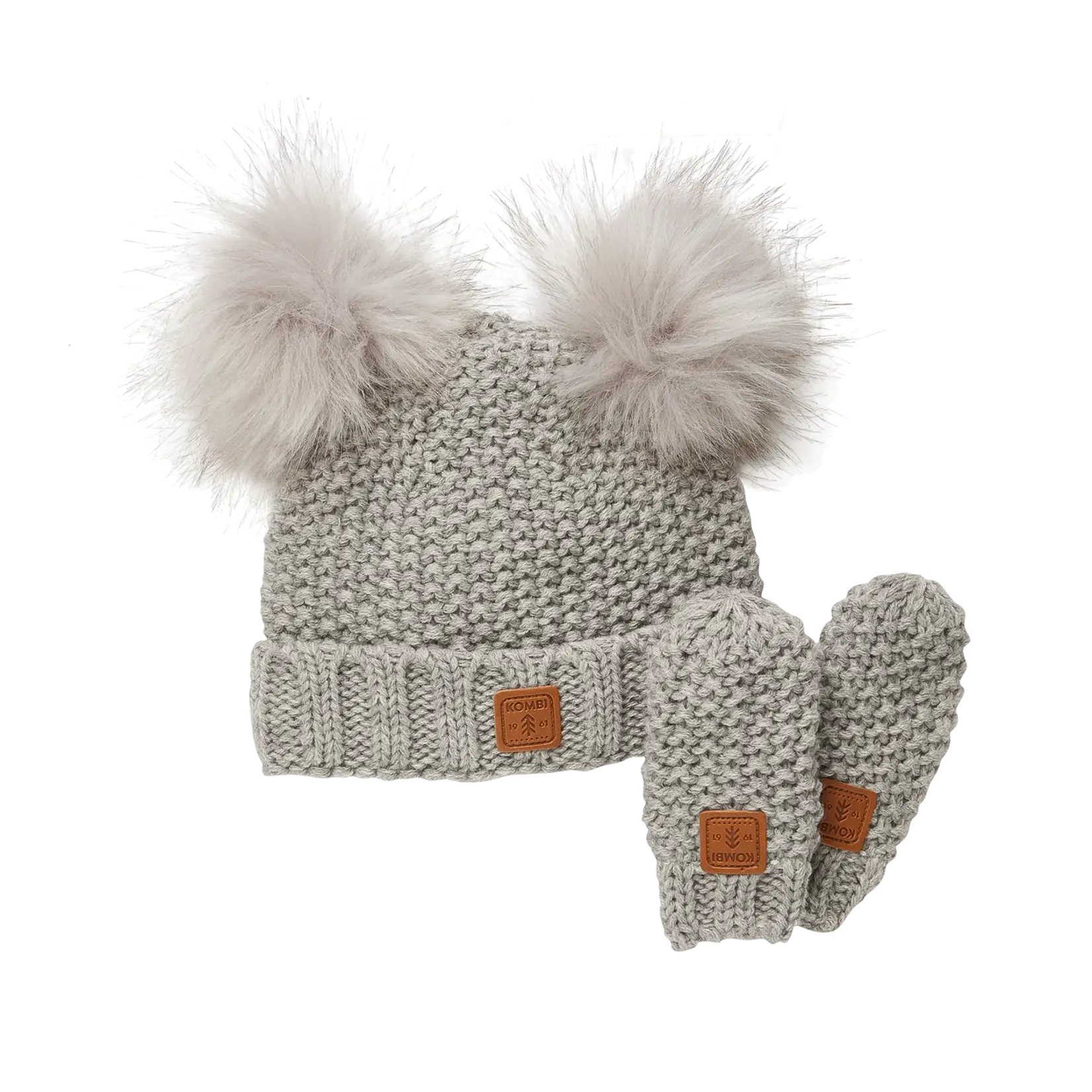 Kombi Adorable Knit Toque and Mittens Set - Infants
