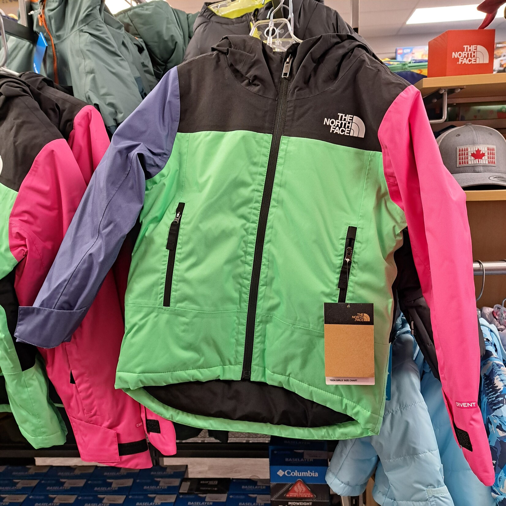 The North Face G Freedom Insulated Jacket Chlorophyll Green