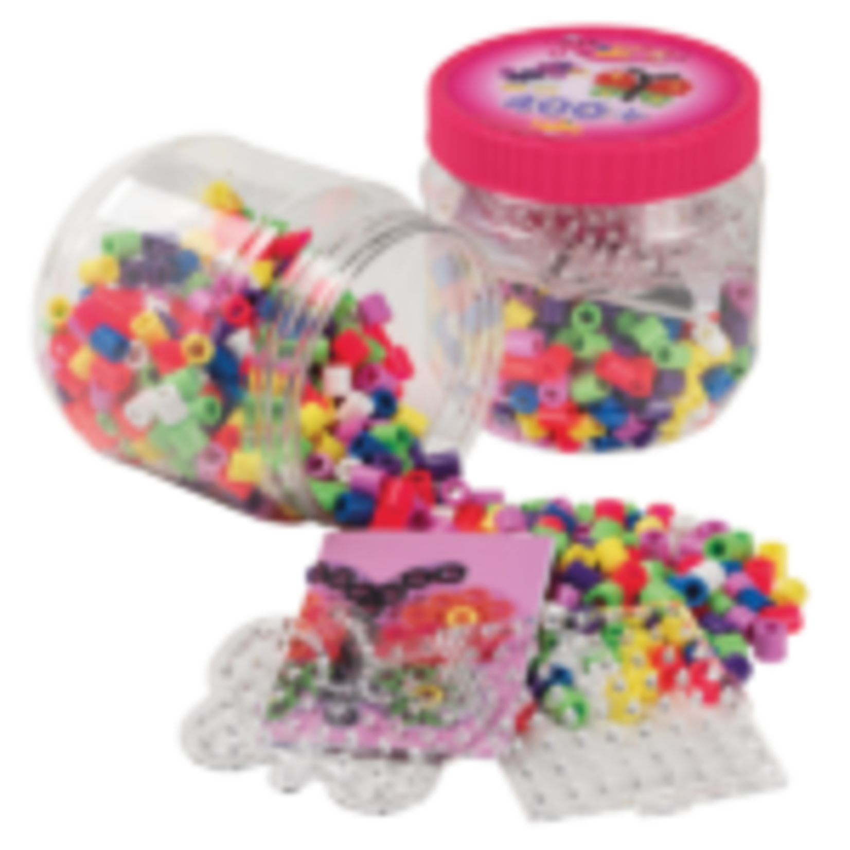 Hama Maxi beads 400+ tub - pink