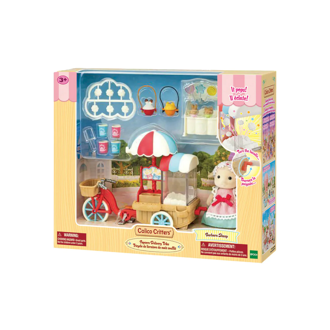 Calico Critters, Popcorn Delivery Trike Grow Children's Boutique Ltd.