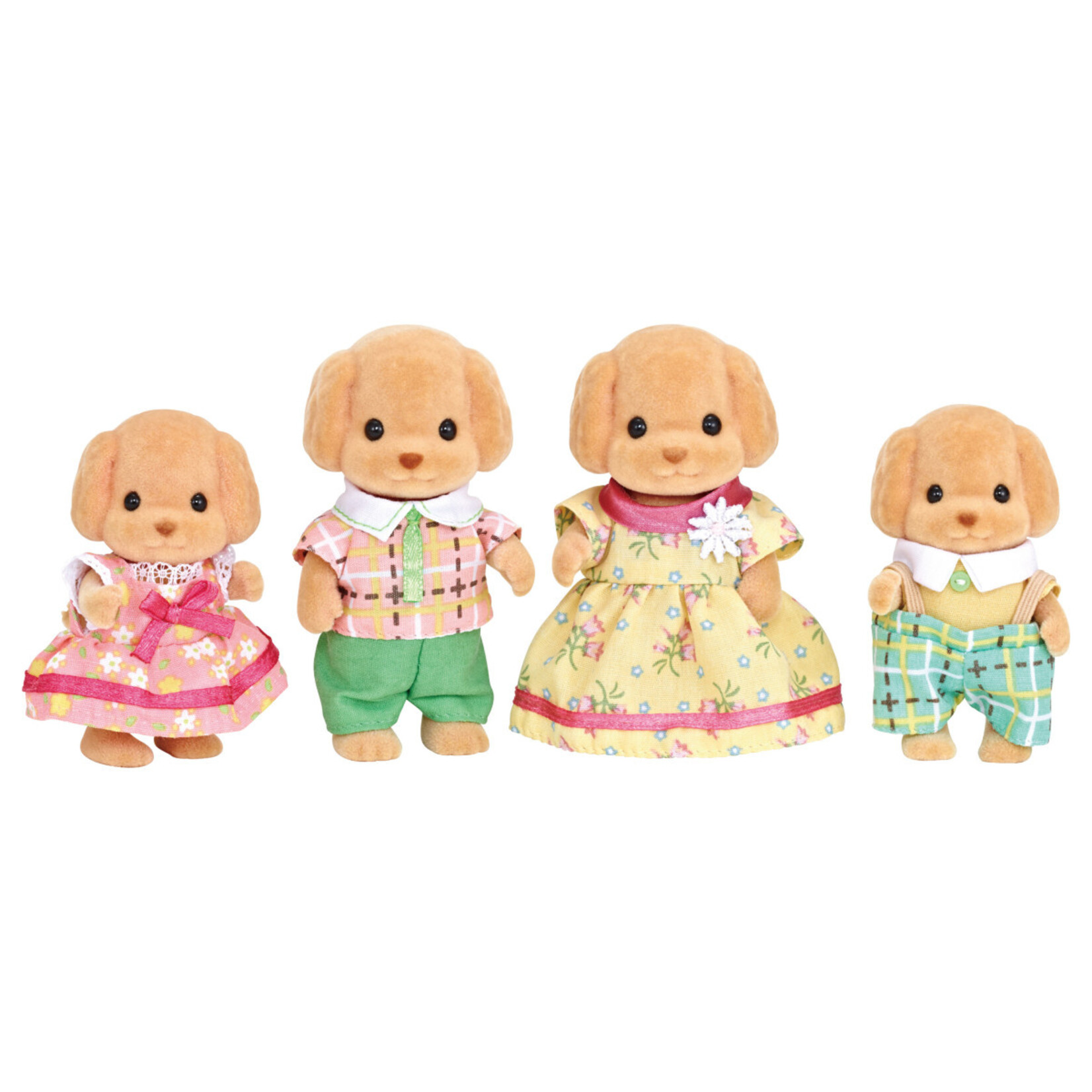 Calico Critters Toy Poodle Family