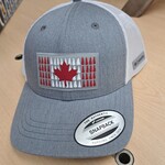 Columbia columbia youth tree flag, snap back, grey heather canada hat