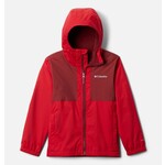 Columbia Rainy Trails Fleece Lined Jacket - Mountain Red