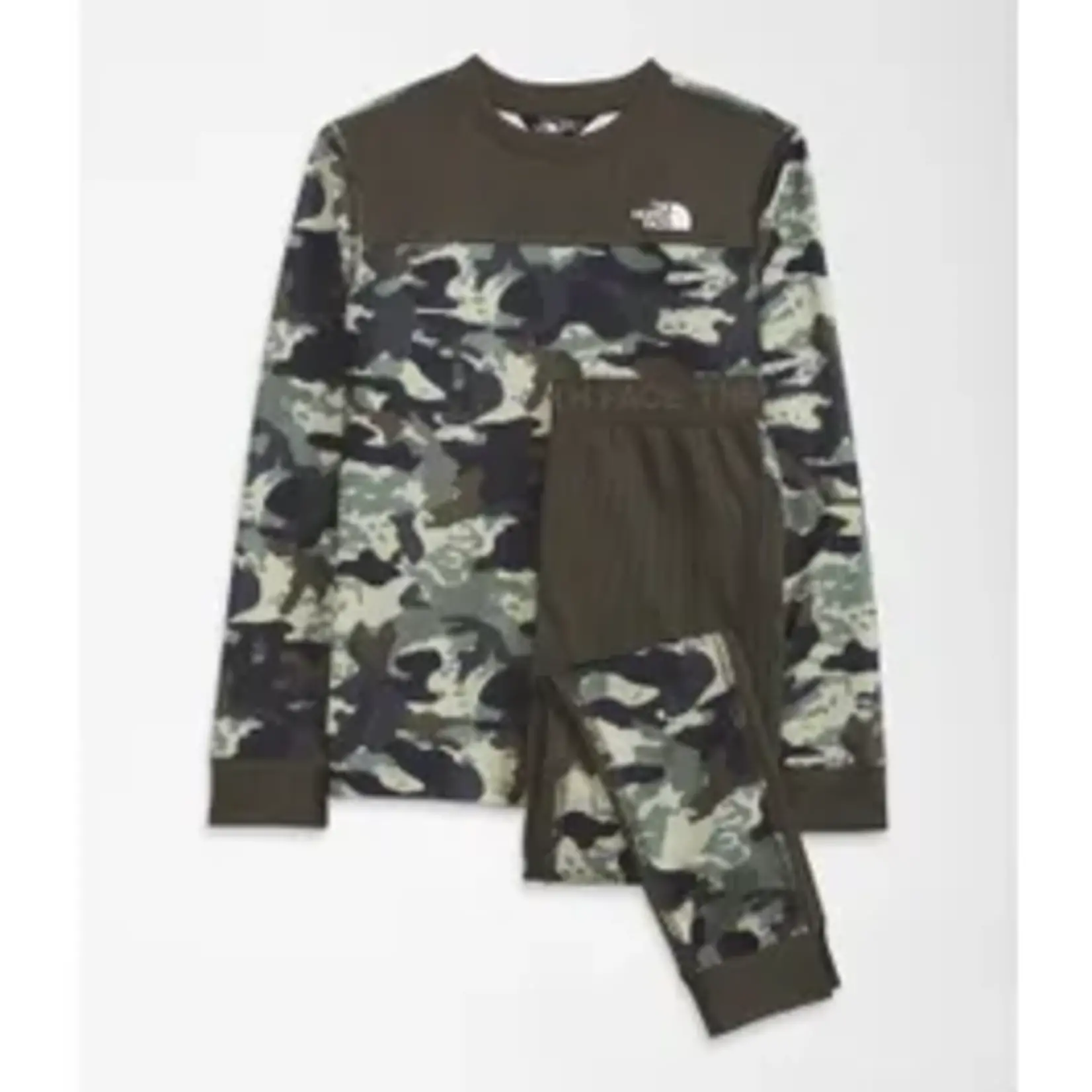 The North Face Teen Print Wfl BL Set NTPGNNVSTPCMPRT