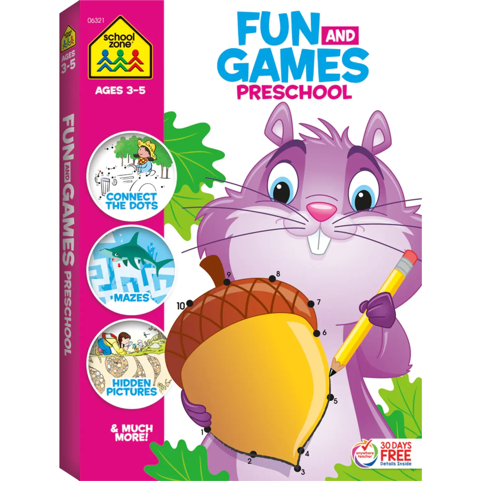 School Zone Publishing Company Preschool Fun Games