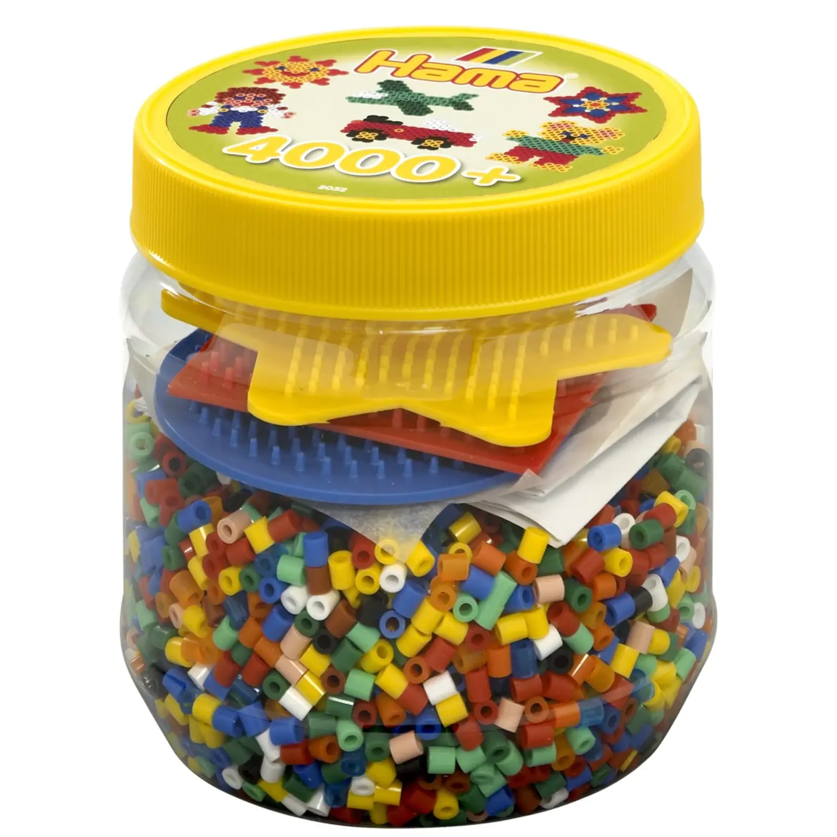 Hama Beads & Pegboard Tub Yellow 4k