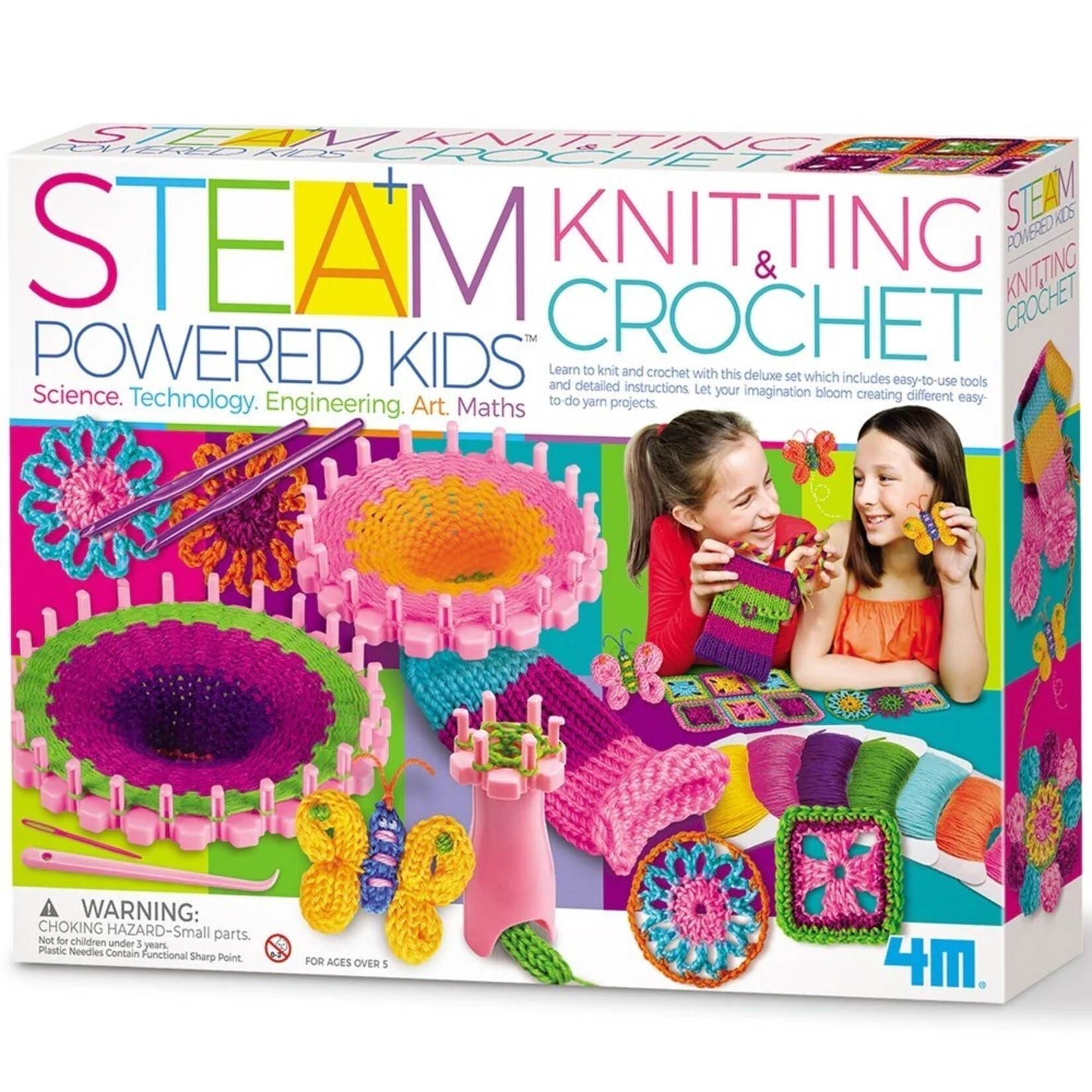 4M Steam Deluxe Knitting and Crochet