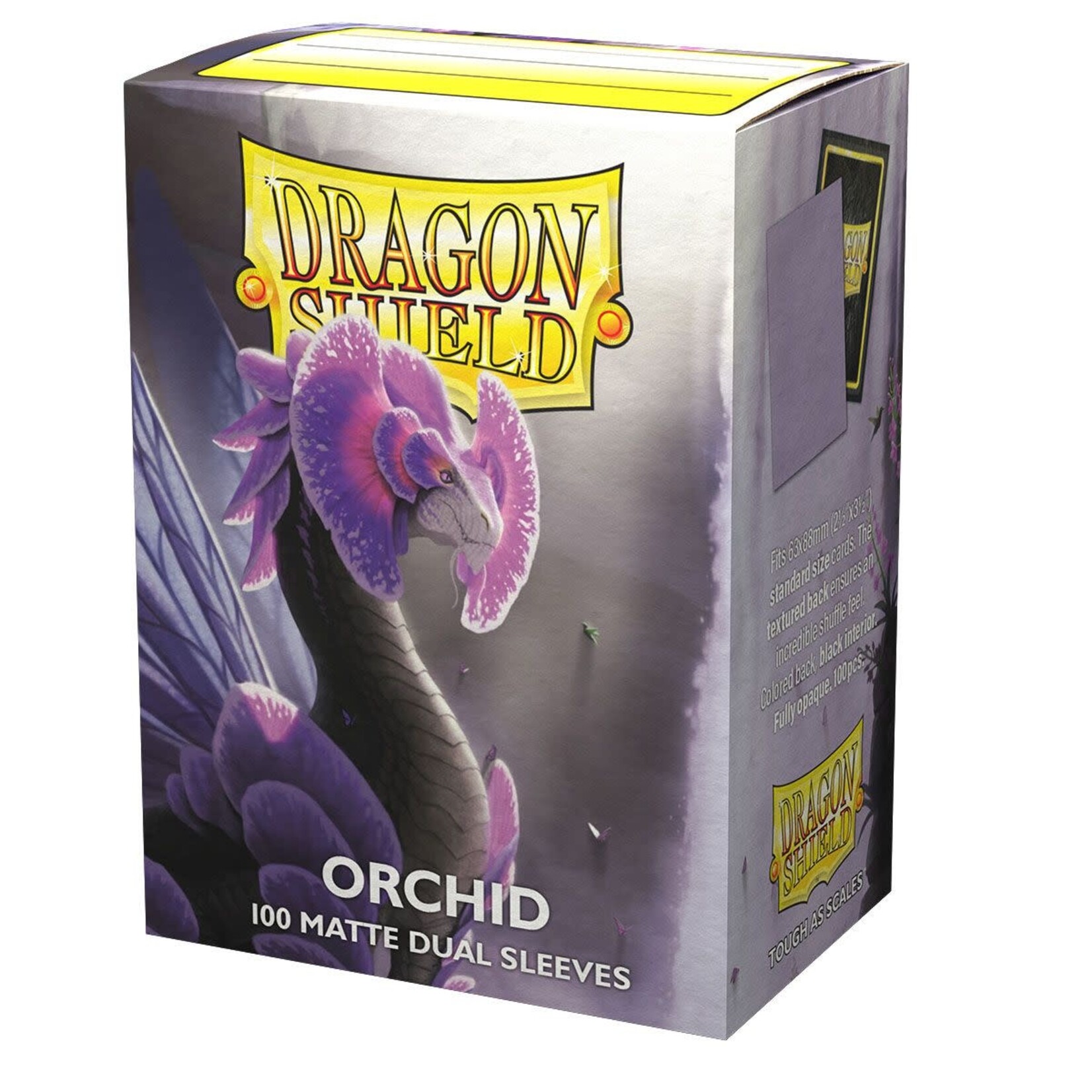 lion rampant Dragon Shield : Matte Dual : Orchid Purple
