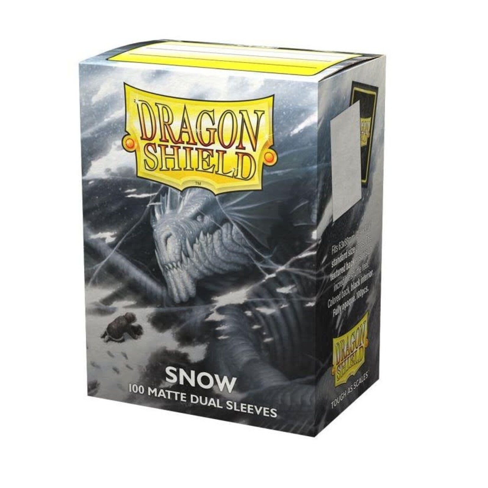 lion rampant Dragon Shield : Matte DUAL : Snow