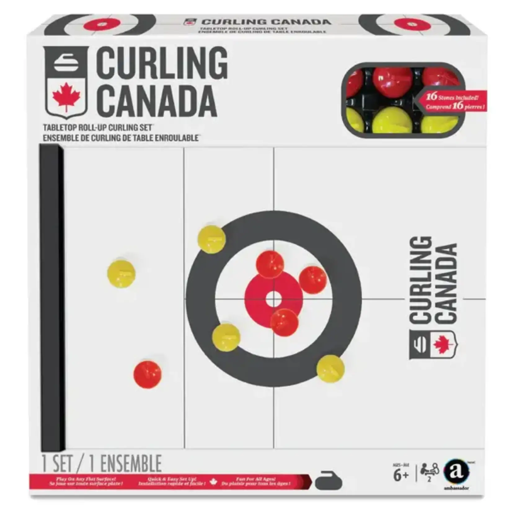 Tabletop Curling Set