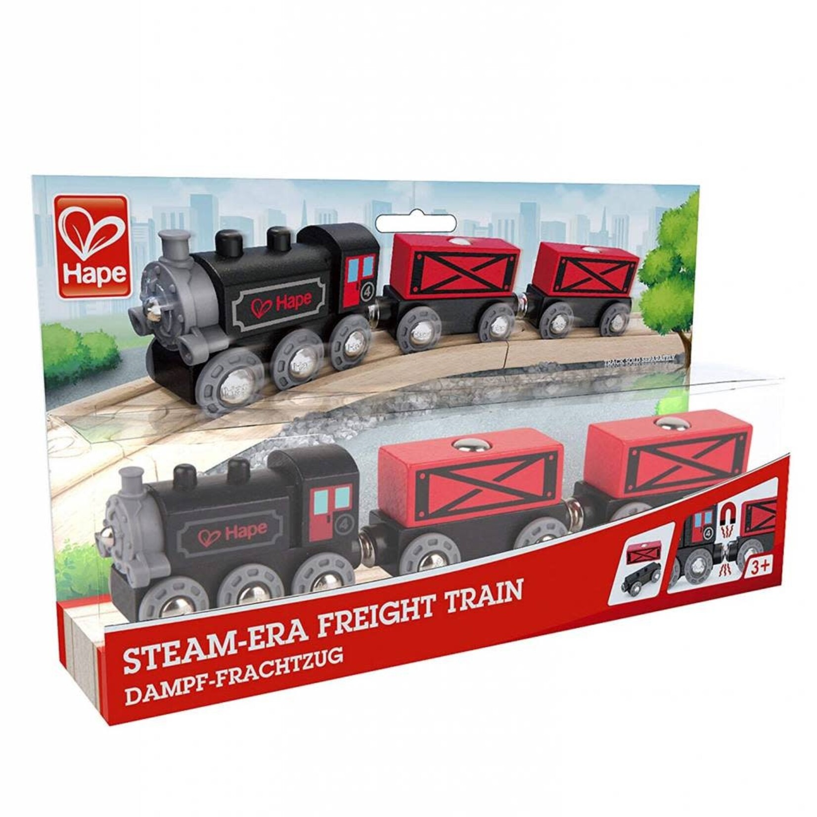 Hape Steam Era Freight Train - Hape