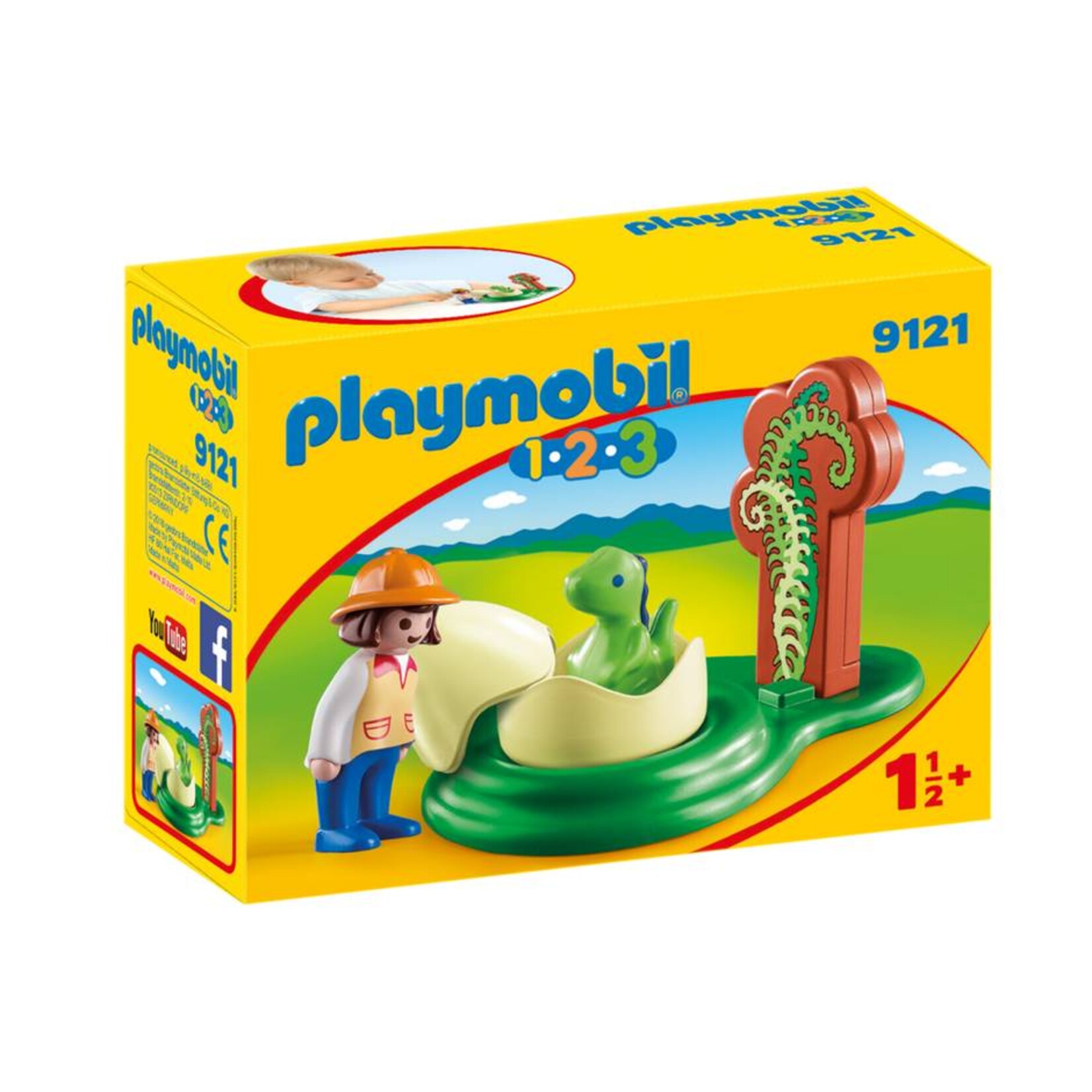 Playmobil Girl with Dino Egg