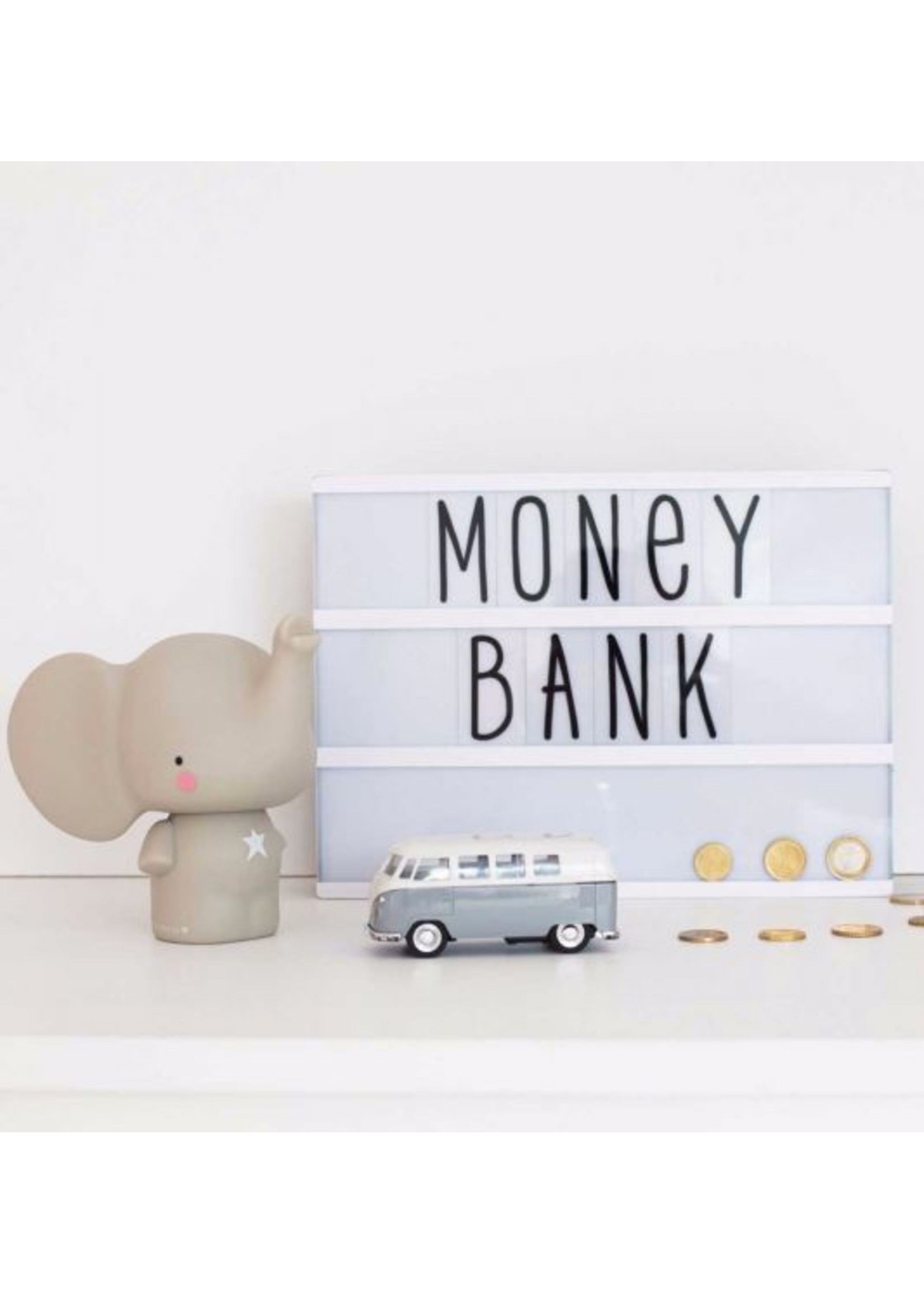A Little Lovely Company Money Box: Elephant