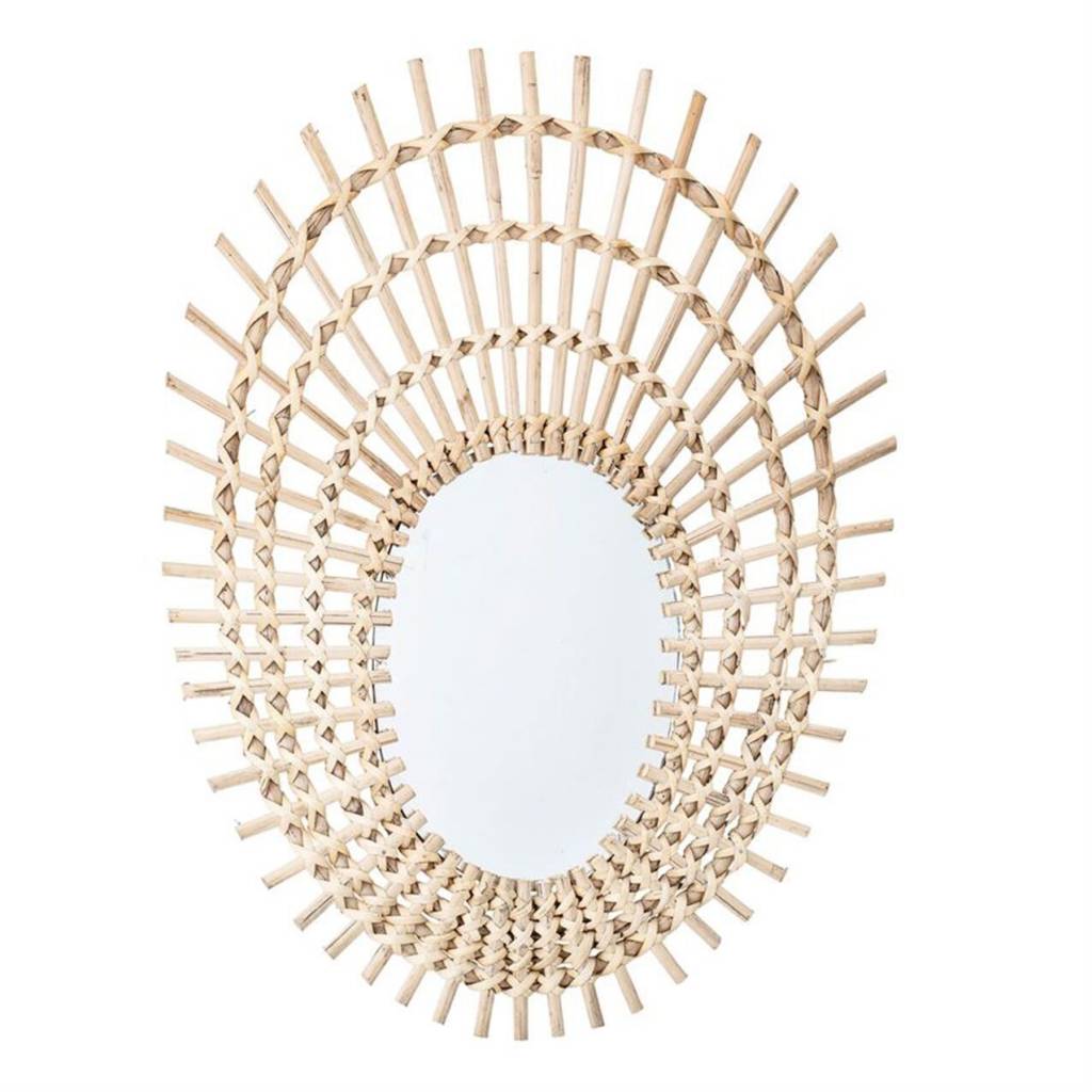 Rattan Wall Mirror