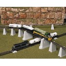 Atlas HO 80 Graduated Piers Set 47-Pcs., HO