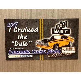 Lansdale Cruise Night Magnet, 2017