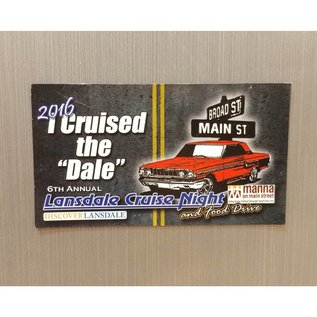 Lansdale Cruise Night Magnet, 2016