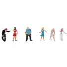 Walthers 949-6080 Zombies, 6Pcs., HO Scale