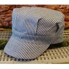 BKP201 Engineer Hat Blue Stripe, Child