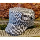 BKP202 Engineer Hat Blue Stripe, Toddler