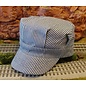 BKP202 Engineer Hat Blue Stripe, Toddler