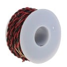 Wire Works 2 Conductor Hookup Wire, 22Ga, red/black, 30ft