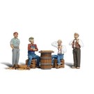 Woodland Scenics A1848 Checkers Players, Woodland Scenics HO
