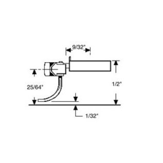 Kadee #142 "Whisker" Couplers w/Med Overset 2Pr, Kadee HO