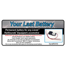 JW&A 10510 - Your Last Battery, Railsounds Lite Batt. Replacement