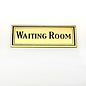 Henning's Parts 124-WRB No.124 Station Waiting Sign, Brass