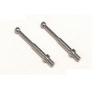 Henning's Trains 408-2N Nickel Flag Post, 2Pcs