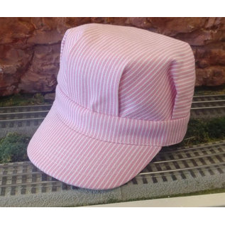 Engineer Hat Pink Stripe, Child
